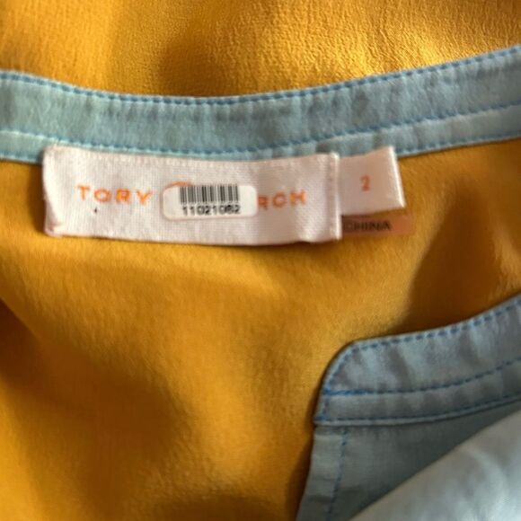 Tory Burch Golden Claire Tunic Size XS - Picture 8 of 8